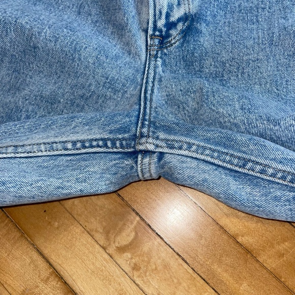 Abercrombie & Fitch The 90's Straight Ultra High Rise Crossover Waist 31/12 Reg - Picture 9 of 11